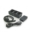 zebra 3 Slot Battery Charger; ZQ300 Series; includes power supply and (wersja europejska) power cord - nr 1