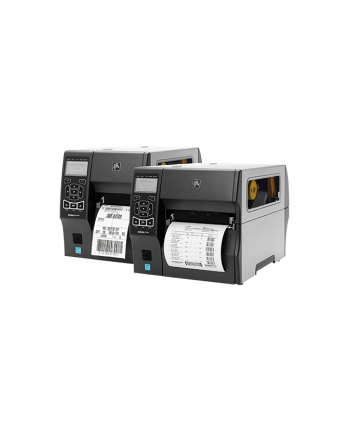 zebra TT Printer ZT411; 4, 600 dpi, Euro and UK cord, Serial, USB, 10/100 Ethernet, Bluetooth 4.1/MFi, USB Host, EZPL