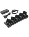 zebra 5-slot printer docking cradle; ZQ300 Series; includes power supply and (wersja europejska) power cord - nr 3