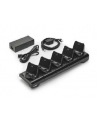 zebra 5-slot printer docking cradle; ZQ300 Series; includes power supply and (wersja europejska) power cord - nr 4