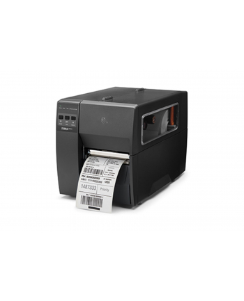 zebra TT Printer ZT111; 4, 203 dpi, Thermal Transfer, Tear, (wersja europejska)/UK Cords, USB, Serial, Ethernet, BTLE, USB Host, EZPL