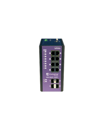 extreme networks ISW 8GBP4-SFP/8-PORT POE+ GIGABIT W/4-PORT IN