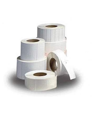 zebra Label, Paper, 102x64mm; Thermal Transfer, Z-Select 2000T, Coated, Permanent Adhesive, 25mm Core, Perforation