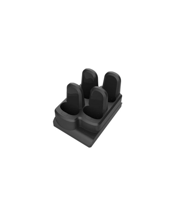 zebra evm CS6080 CORDLESS: 4-SLOT D-EVICE CRADLE ADAPTER CUP, INDUCTIVE, MIDNIGHT BLACK