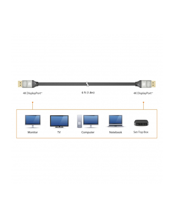 j5create 4K DISPLAYPORT CABLE/