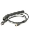 datalogic Cable, USB, Type A, Coiled, POT, CAB-524, 8 ft. - nr 1