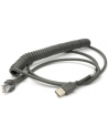 datalogic Cable, USB, Type A, Coiled, POT, CAB-524, 8 ft. - nr 5