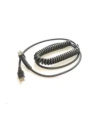 datalogic Cable, USB, Type A, Coiled, POT, CAB-524, 8 ft. - nr 9