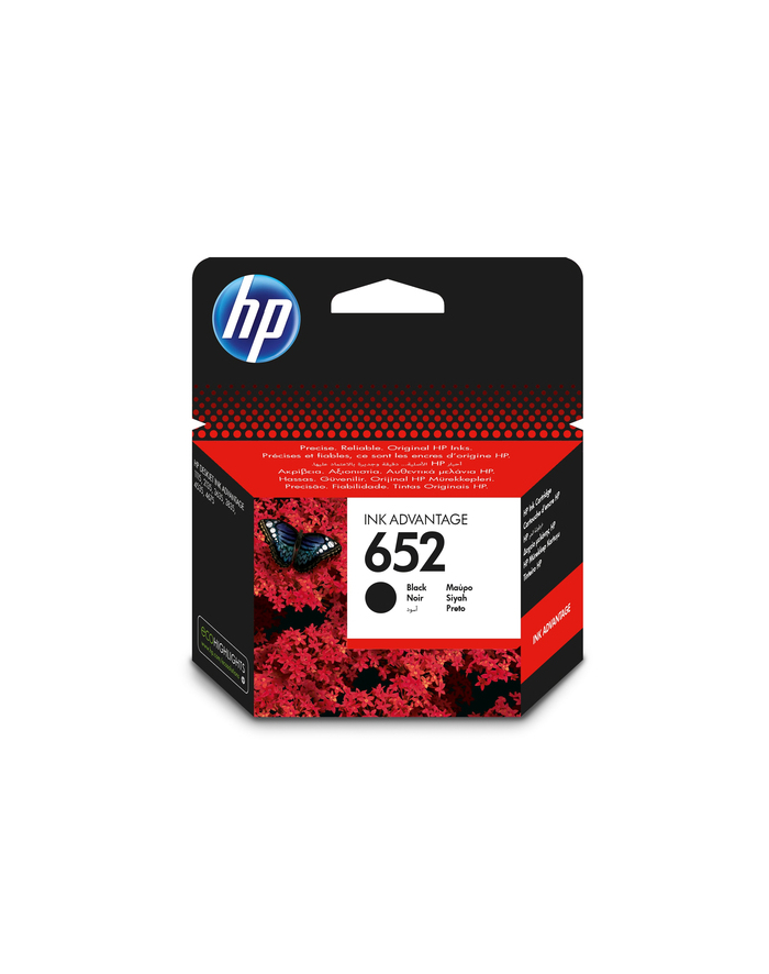 hp inc. INK CARTRIDGE NO 652 BLACK/HU główny