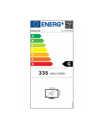 hikvision DS-D5C86RB/A Interactive Flat Panel Display