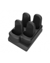 zebra evm CS6080 CORDLESS: 4-SLOT D-EVICE CRADLE ADAPTER CUP, INDUCTIVE, MIDNIGHT BLACK - nr 1