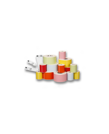 zebra Label, Paper, 70x32mm; Thermal Transfer, Z-Select 2000T, Coated, Permanent Adhesive, 25mm Core, Perforation nr 2