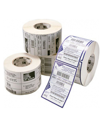 zebra Label, Paper, 32x25mm; Direct Thermal, Z-Select 2000D, Coated, Permanent Adhesive, 25mm Core, Perforation