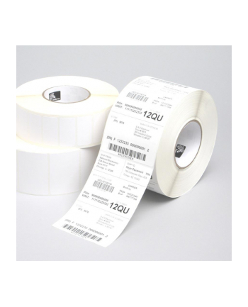 zebra Label, Paper, 102x203mm; Thermal Transfer, Z-Perform 1000T, Uncoated, Permanent Adhesive, 76mm Core