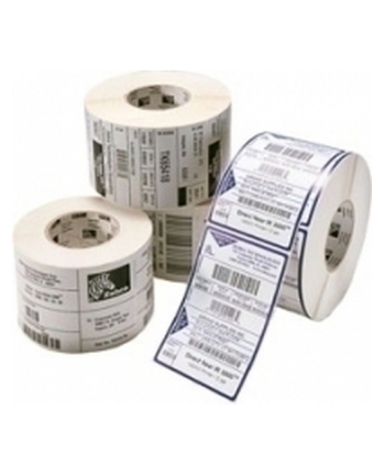 zebra Label, Paper, 102x102mm; Direct Thermal, Z-Perform 1000D, Uncoated, Permanent Adhesive, 76mm Core