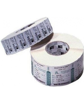 zebra Label, Polyester, 102x152mm; Thermal Transfer, Z-Ultimate 3000T White, Permanent Adhesive, 76mm Core