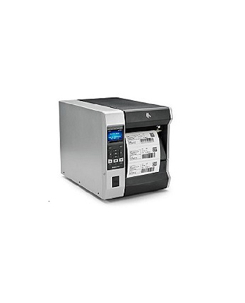 zebra TT Printer ZT620; 6, 300 dpi, Euro and UK cord, Serial, USB, Gigabit Ethernet, Bluetooth 4.0, USB Host, Tear, Color, ZPL