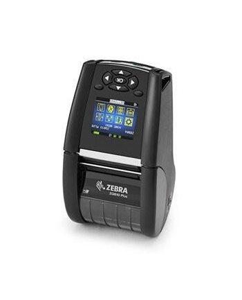zebra DT Printer ZQ610 Plus 2/48mm; English/Latin fonts,Dual 802.11AC / BT4.x, Linered platen, 0.75 core, Group E, Shoulder strap, Belt cli nr 2