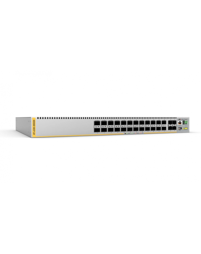 allied telesis L3 STACKABLE SWITCH 24X SFP/PORTS 4X SFP+ PORTS AND DUAL FIX główny