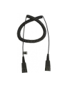 jabra EXTENSION CABLE/2X QD-KUPPLUNG 0 5 - 2M SPIRAL - nr 1