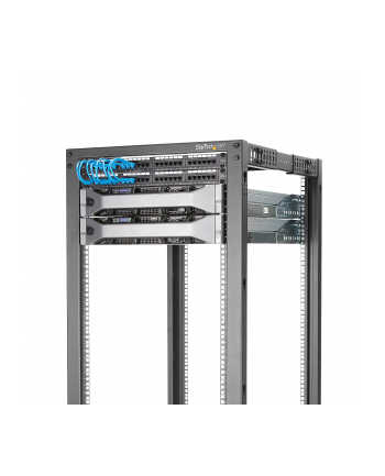 startech 25U ADJ D-EPTH 4 POST RACK/.