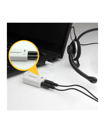 startech 3.5MM HEADSET SPLITTER/.