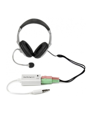 startech 3.5MM HEADSET SPLITTER/.