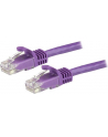 startech 10M PURPLE CAT6 PATCH CABLE/SNAGLESS ETHERNET CABLE - UTP - nr 7