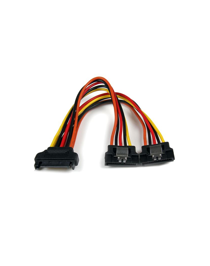 startech LATCHING SATA POWER Y SPLITTER/. główny
