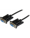 startech 2M BLACK DB9 NULL MOD-EM CABLE/SERIAL NULL MOD-EM CABLE BLACK - nr 12