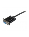 startech 2M BLACK DB9 NULL MOD-EM CABLE/SERIAL NULL MOD-EM CABLE BLACK - nr 2