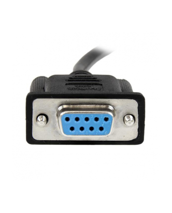 startech 2M BLACK DB9 NULL MOD-EM CABLE/SERIAL NULL MOD-EM CABLE BLACK