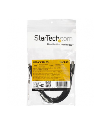 startech 1M 3FT USB C CABLE W/ 5A PD/.