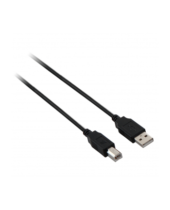 v7 USB2.0 A TO B CABLE 3M BLACK/DATA CABLE 480MBPS PERIPHERALS