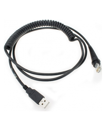 honeywell Cable: USB, Kolor: CZARNY, Type A, 2.9m (9.5´), coiled, host power