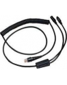honeywell Cable: KBW, Kolor: CZARNY, PS2, 3m (9.8´), coiled, 5 V external power with option for host power - nr 8