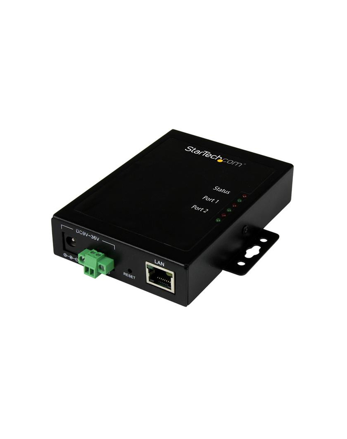 startech 2 PORT SERIAL D-EVICE SERVER -/MOUNTABLE AND METAL SERIAL-TO-IP główny