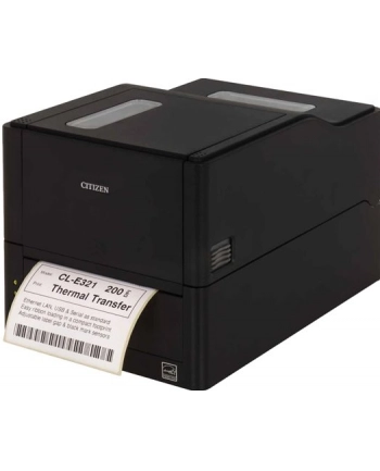 citizen CL-E321 PRINT LAN USB/SERIAL BLACK EN PLUG IN