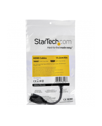 startech HDMI PORT SAVER CABLE/- GRIPPING CONNECTOR - 4K 60HZ