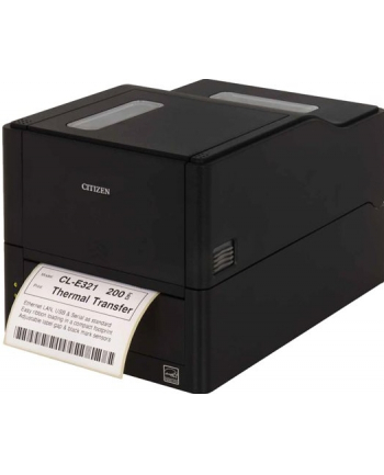 citizen CL-E321 PRINT LAN USB/SERIAL BLACK EN PLUG IN