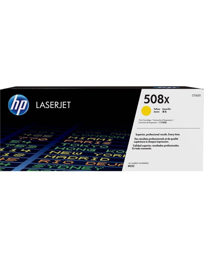 hp inc. TONER CARTRIDGE 508X YELLOW/. główny