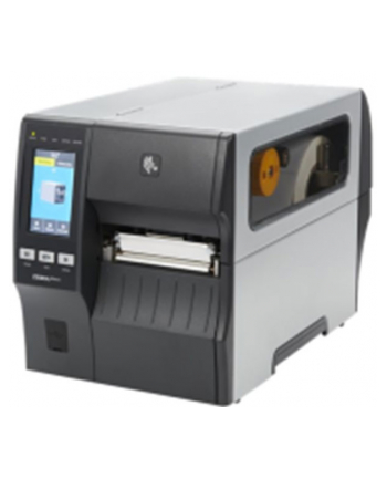 zebra TT Printer ZT411; 4, 203 dpi, Euro and UK cord, Serial, USB, 10/100 Ethernet, Bluetooth 4.1/MFi, USB Host, Cutter w/ Catch Tray, EZPL