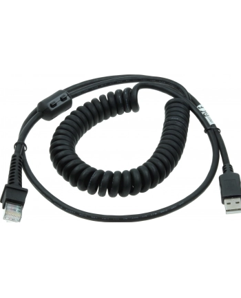 datalogic CABL USB TYPE ATPUW COILED 2.4M/BLK 2.4M BLK