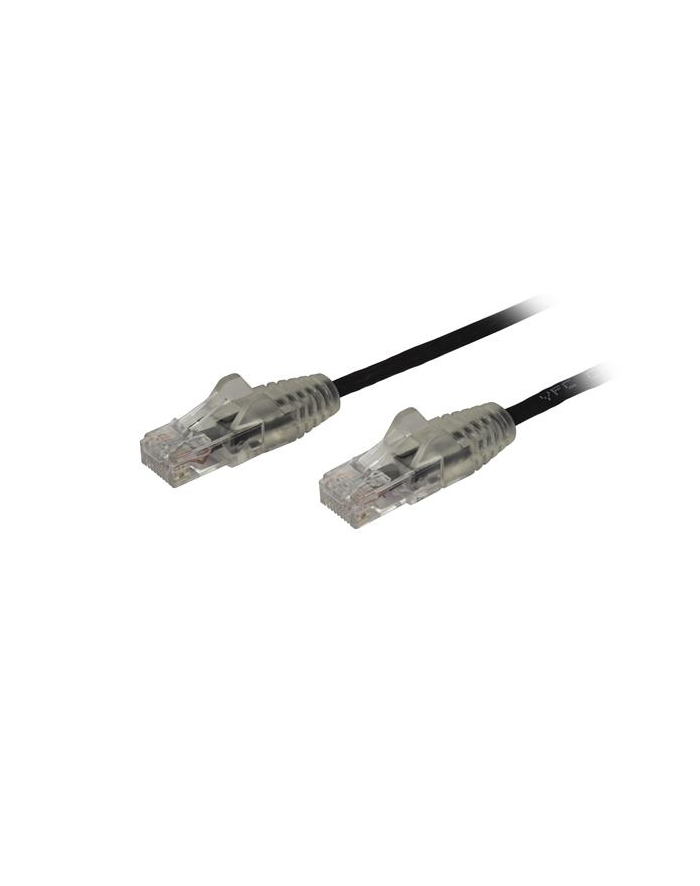 startech CAT6 CABLE - 1 M - BLACK/SLIM RJ45 1M BLACK główny