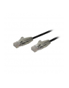 startech CAT6 CABLE - 1 M - BLACK/SLIM RJ45 1M BLACK - nr 6
