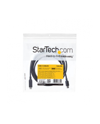 startech 1.8M 6 FT USB C TO MDP CABLE/CABLE - 4K 60HZ - BLACK