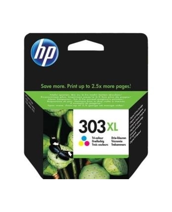 hp inc. ORIGINAL HP 303XL HIGH YIELD/TRI-COLOR INK CARTRIDGE