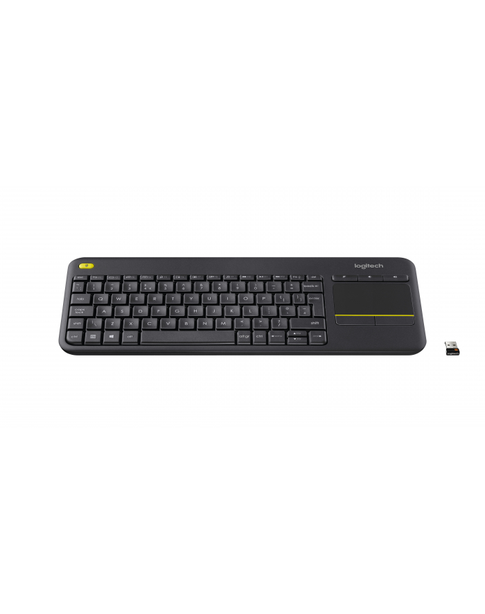 logitech WIRELESS TOUCH KEYBOARD 400PLUS/DARK - HRV-SLV - INTNL główny