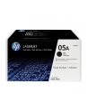 hp inc. TONER CARTRIDGE 05A BLACK/DUAL PACK - nr 1