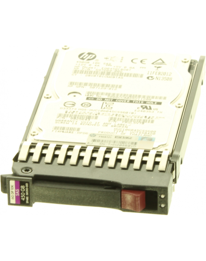 DYSK HP 450GB 6G SAS 10K 2.5in DP ENT HDD główny